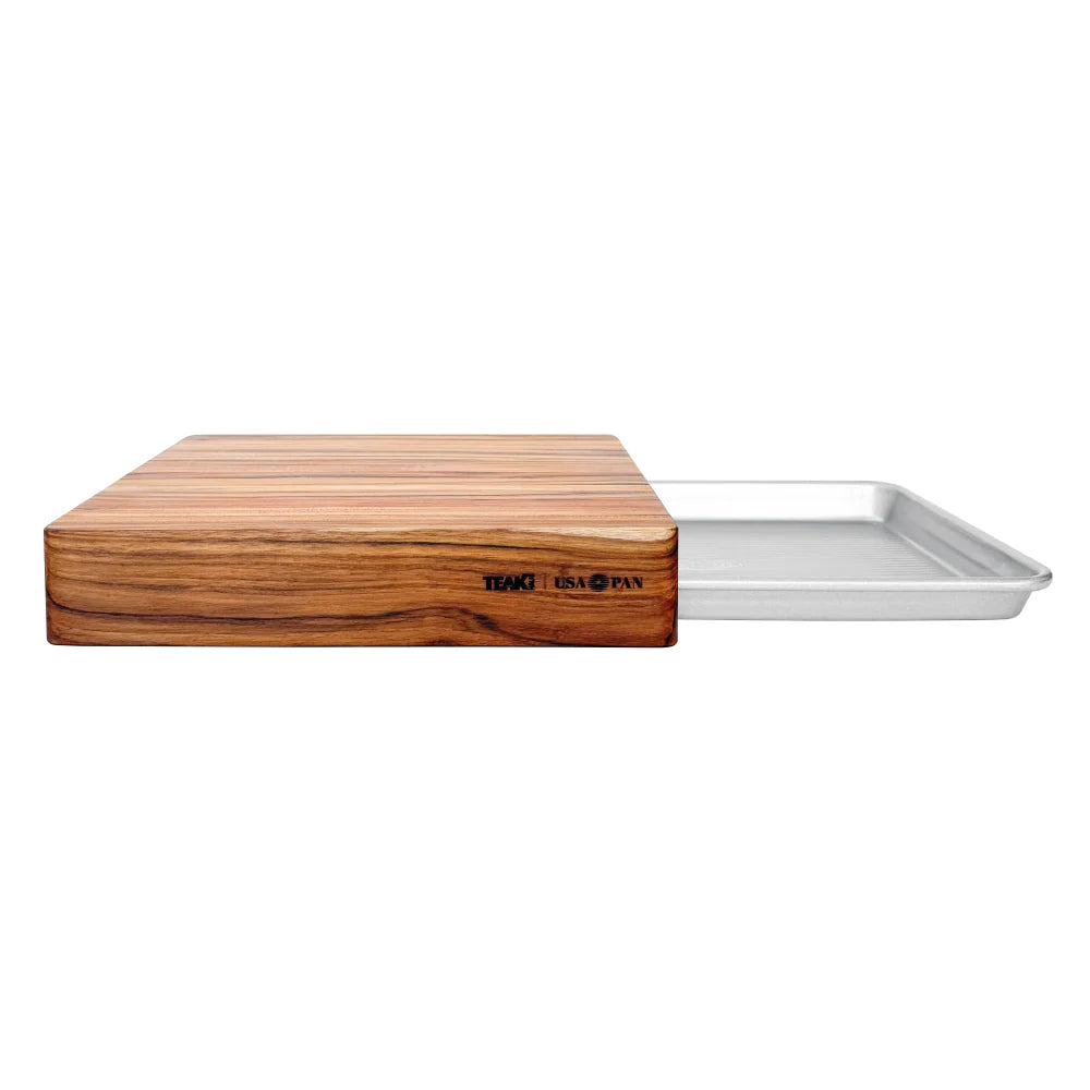Teak Haus - Prep-To-Pan 1/2 Sheet Edge Board