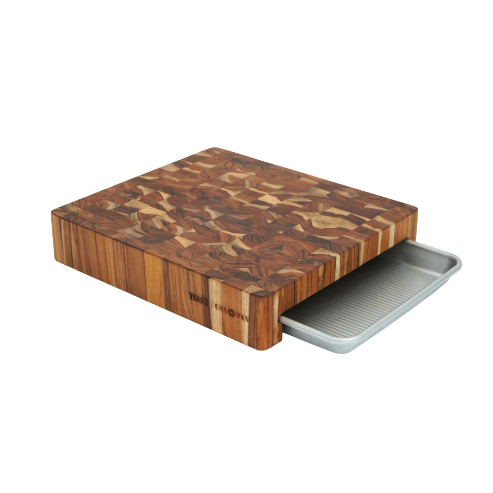 Teak Haus Prep-To-Pan 1/4 Sheet Engrain Board