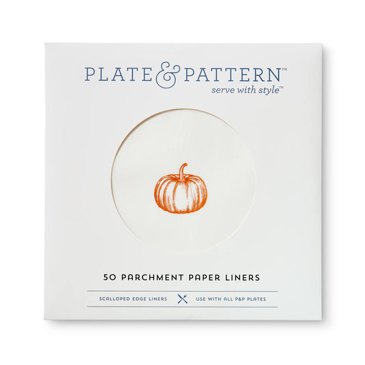 Plate & Pattern Pumpkin Flat Liner
