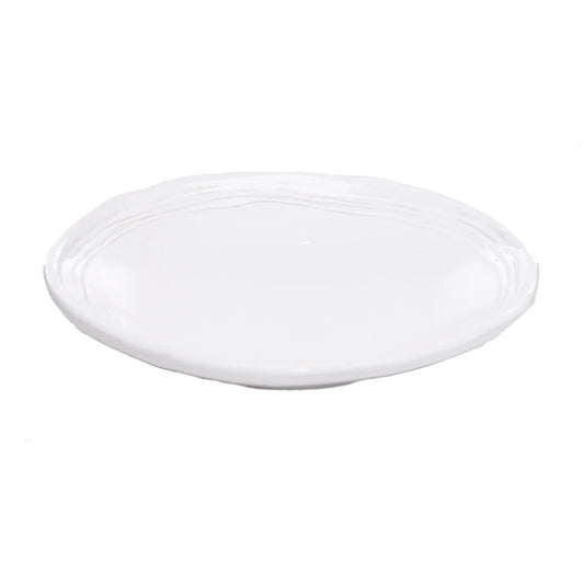 Abigails Salad Plate, White