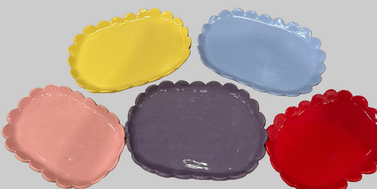 Bess Carter Scalloped Tray