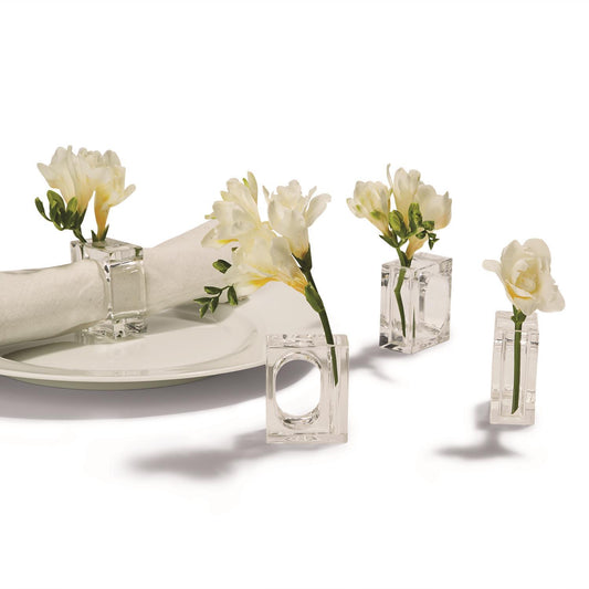 Twos Company Acrylic Napkin/Bud Vase