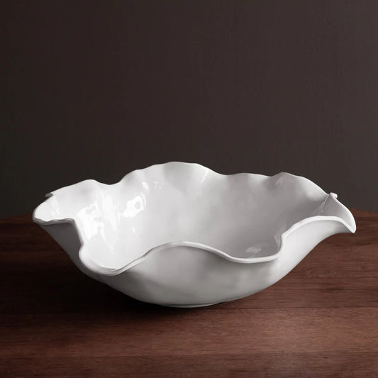 Beatriz Ball Vida Havana XL Rd Centerpiece, White