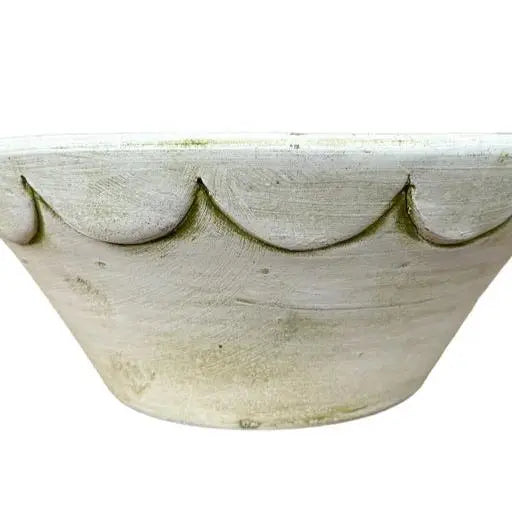 Botanical Collection Orleans Low Bowl #6, Verde Natural