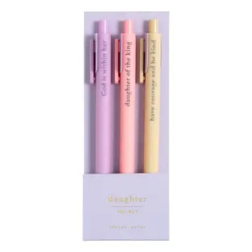 Church Notes Daughter Pen Set