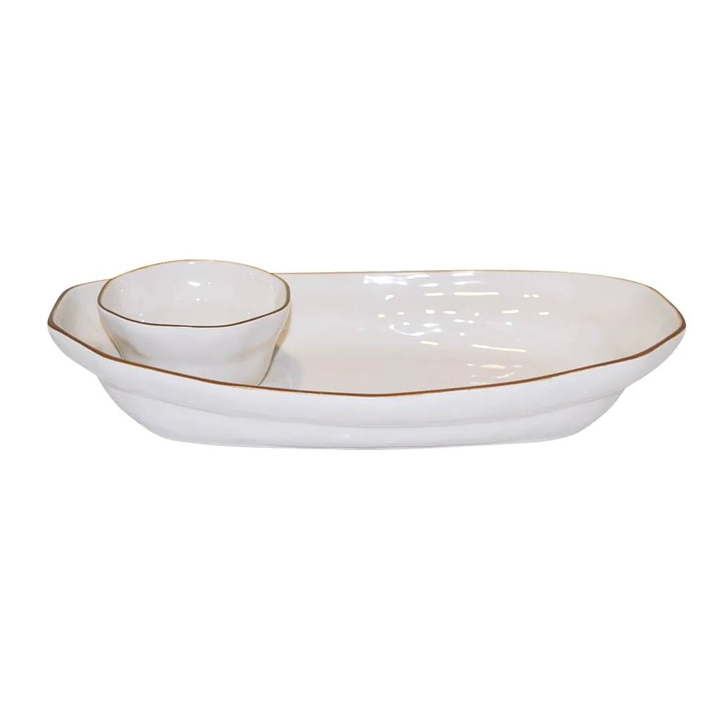 Skyros Designs Cantaria Chip and Dip White