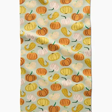 Pumpkins & Gourds Tea Towel