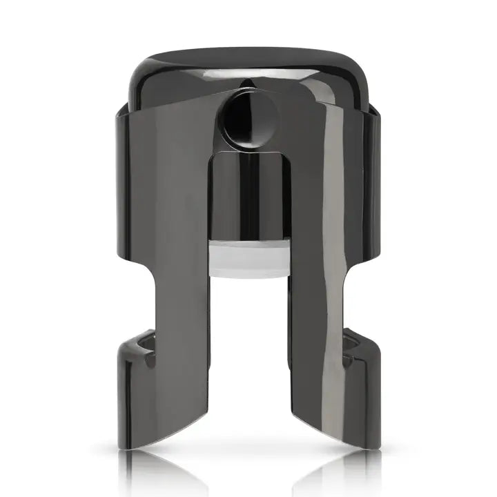 VISKI - Warren Gunmetal Black Champagne Stopper