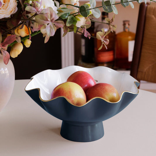 Encanto Carola Small Pedestal (Midnight & White)