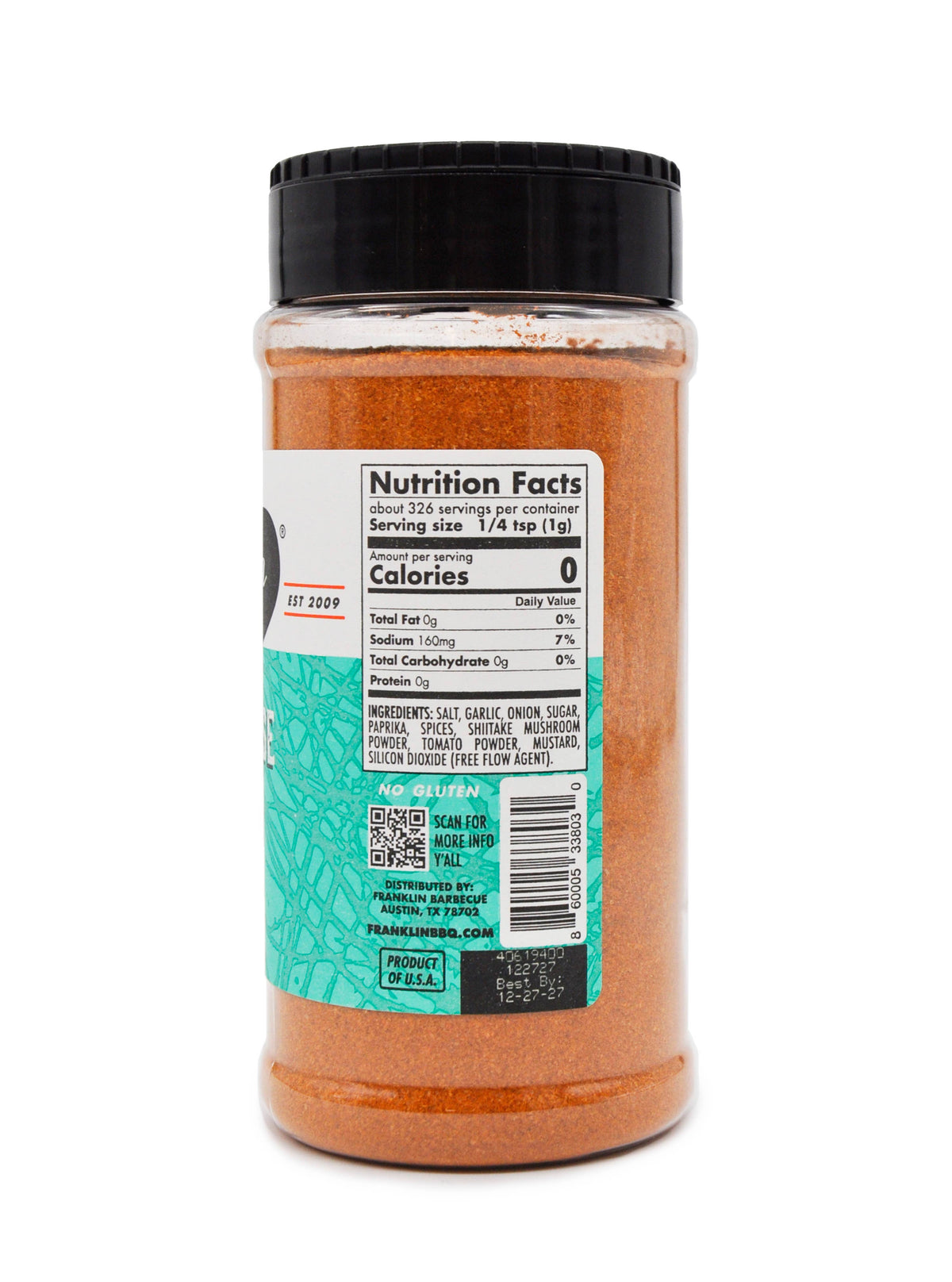 Franklin Barbecue All Purpose Spice Rub