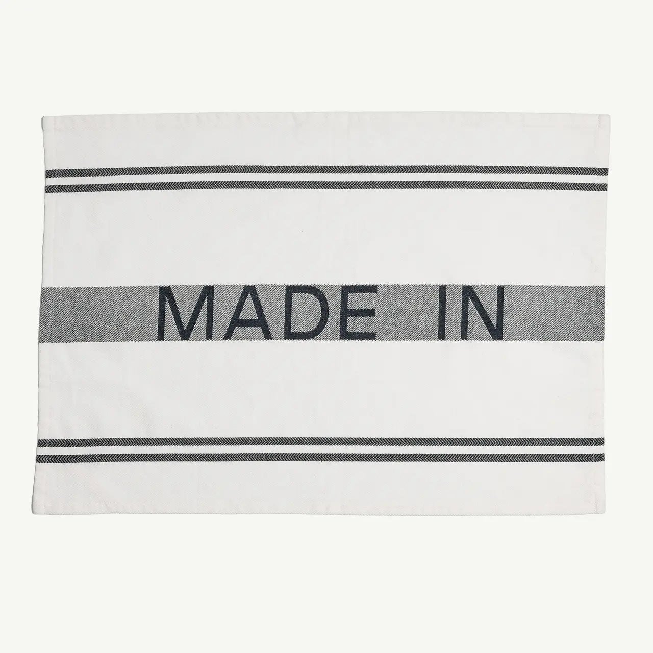 Made In 3pc Chef Towels - Black
