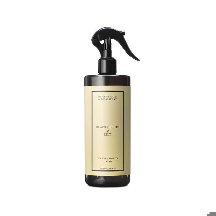 CERERIA MOLLA Black Orchid & Lily 16.9 fl oz Home & Textile Spray