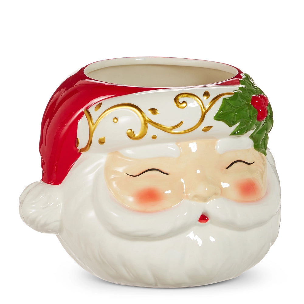 RAZ 15" Santa Head Container