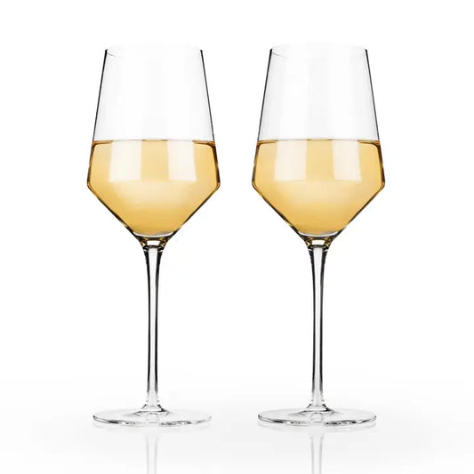 VISKI - Crystal Chardonnay Glasses Set of 2