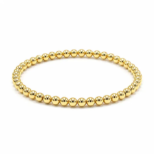 4mm 14k Gold Filled Karma Waterproof Bracelet