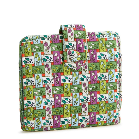 Vera Bradley Small Tab Wallet, Ribbon Plaid