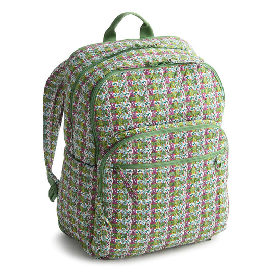 Vera Bradley Lg Bancroft Backpack, Ribbon Plaid