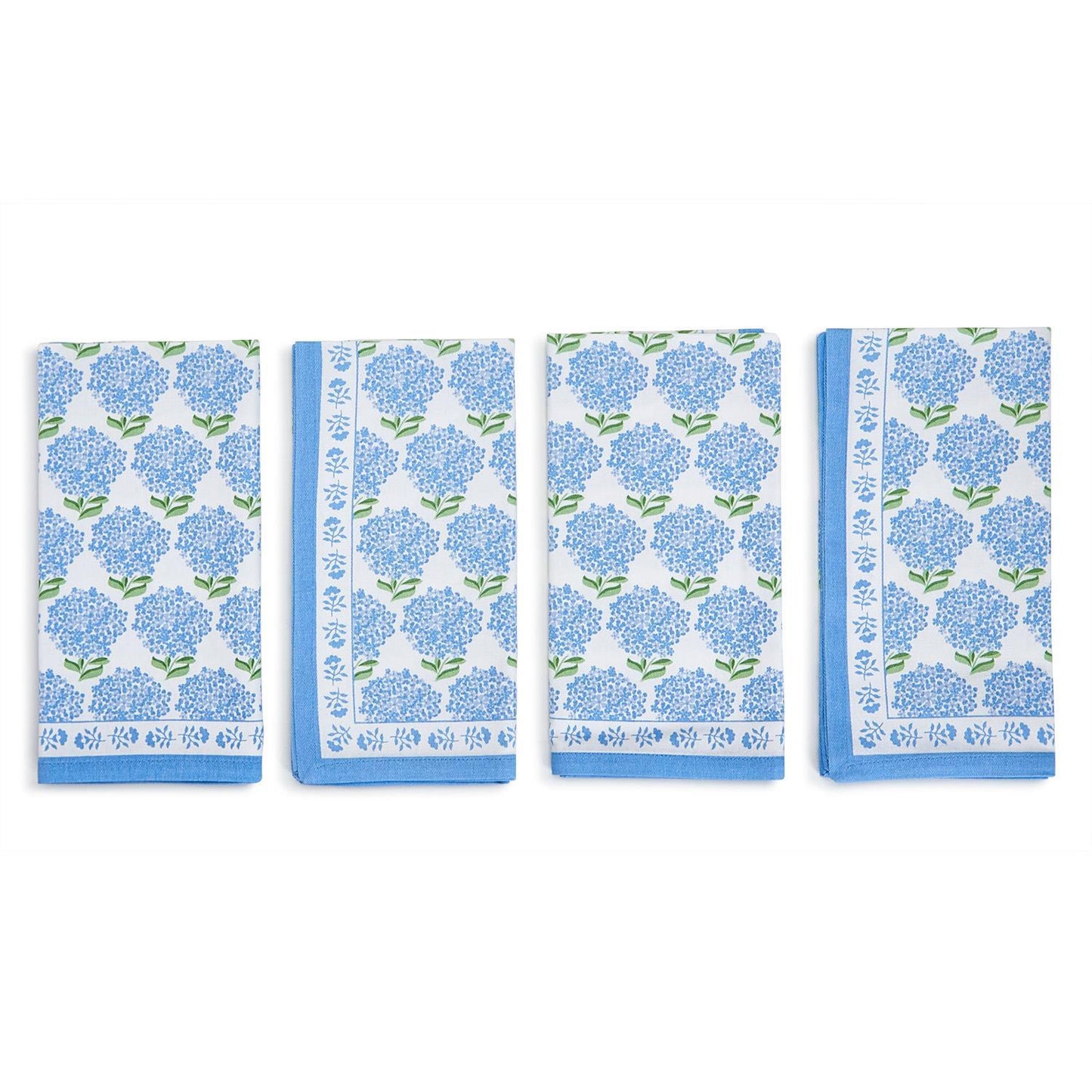 Twos Company Hydrangea S/4 Napkins
