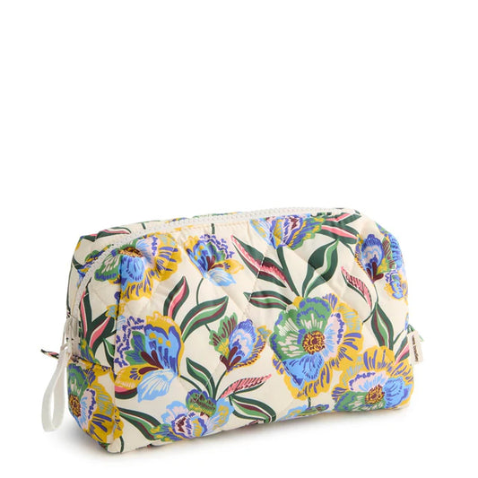 Vera Bradley Medium Cosmetic, Gardenia Garden