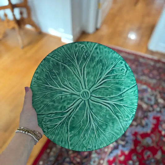GRANDMILLENNIAL CHINA PLATE CUTTING BOARD-CABBAGE