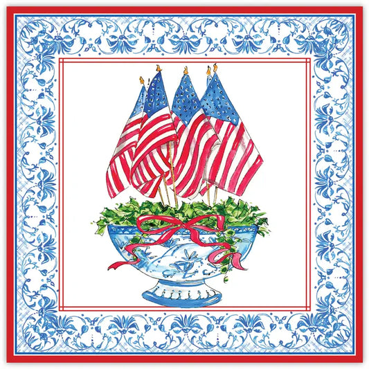 Rosanne Beck Flag Square Placemats
