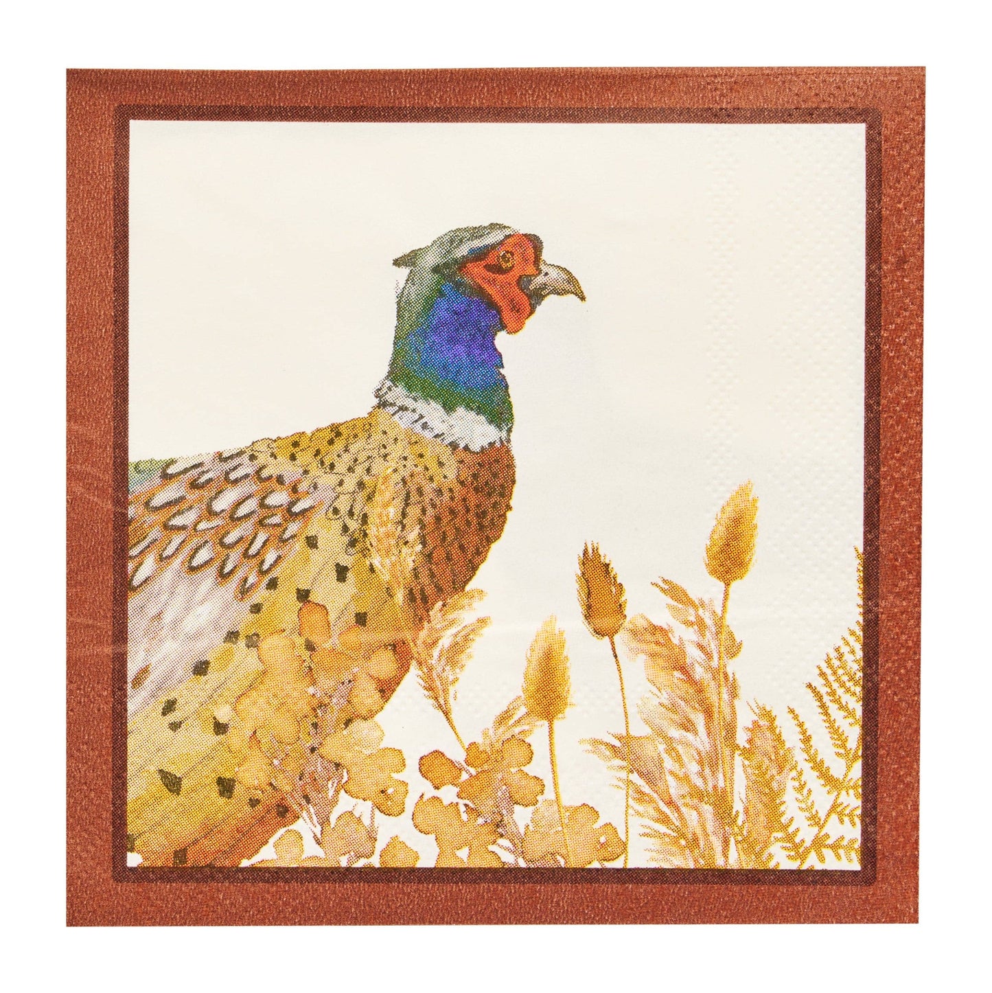 Woodland Harvest Cocktail Napkins/26pk