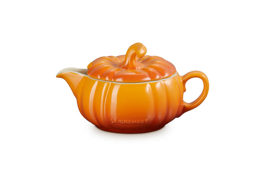 Le Creuset Pumpkin Gravy Boat With Lid
