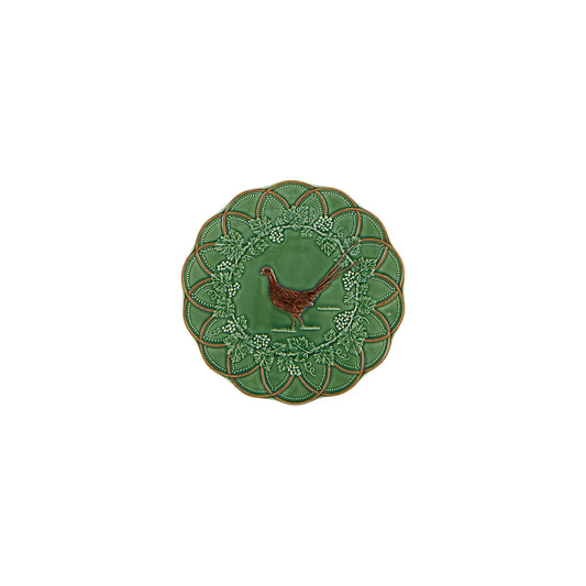 Bordallo Pinheiro Snack Plate, Pheasant
