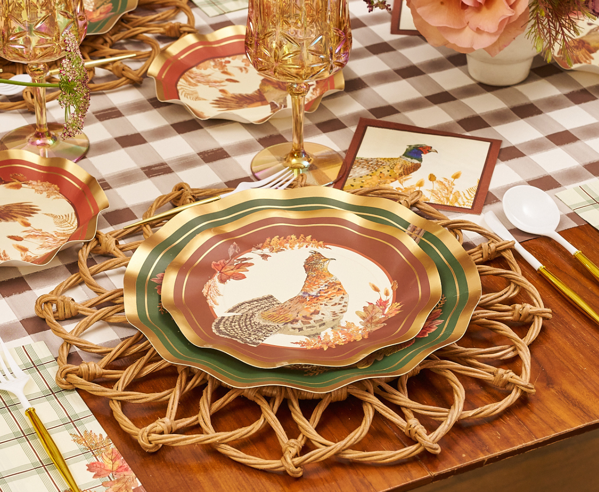 Woodland Harvest Cocktail Napkins/26pk