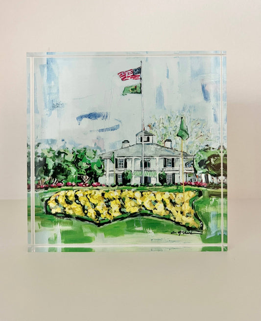 The Clubhouse Golf Acrylic
