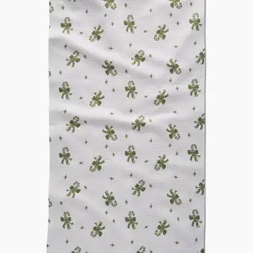 Geometry Candy Canes For You Tea Towel