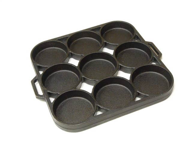Seasoned Biscuit Pan - 9 Impressions