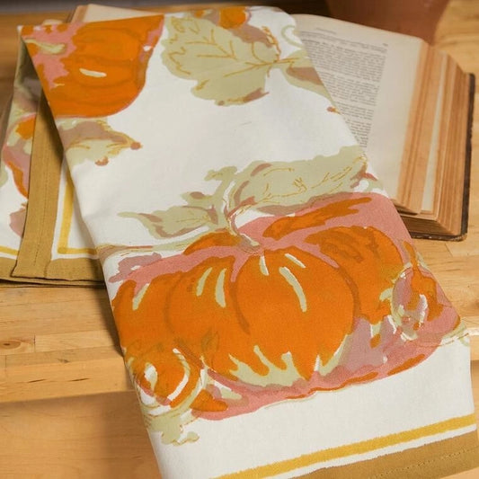Couleur Nature Pumpkin Vine Tea Towel