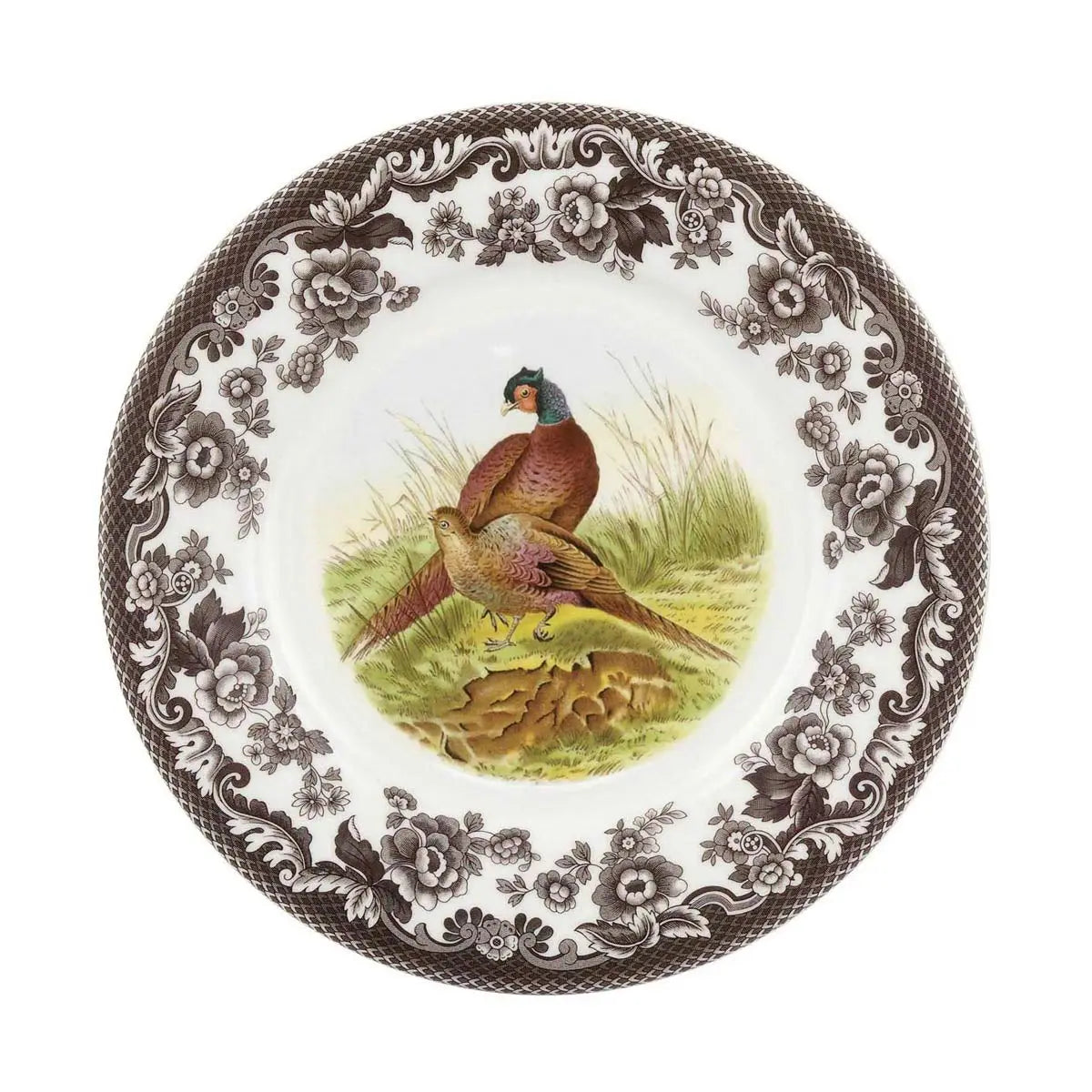 Spode Woodland Luncheon Plate, Pheasant
