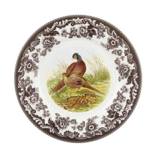 Spode Woodland Luncheon Plate, Pheasant