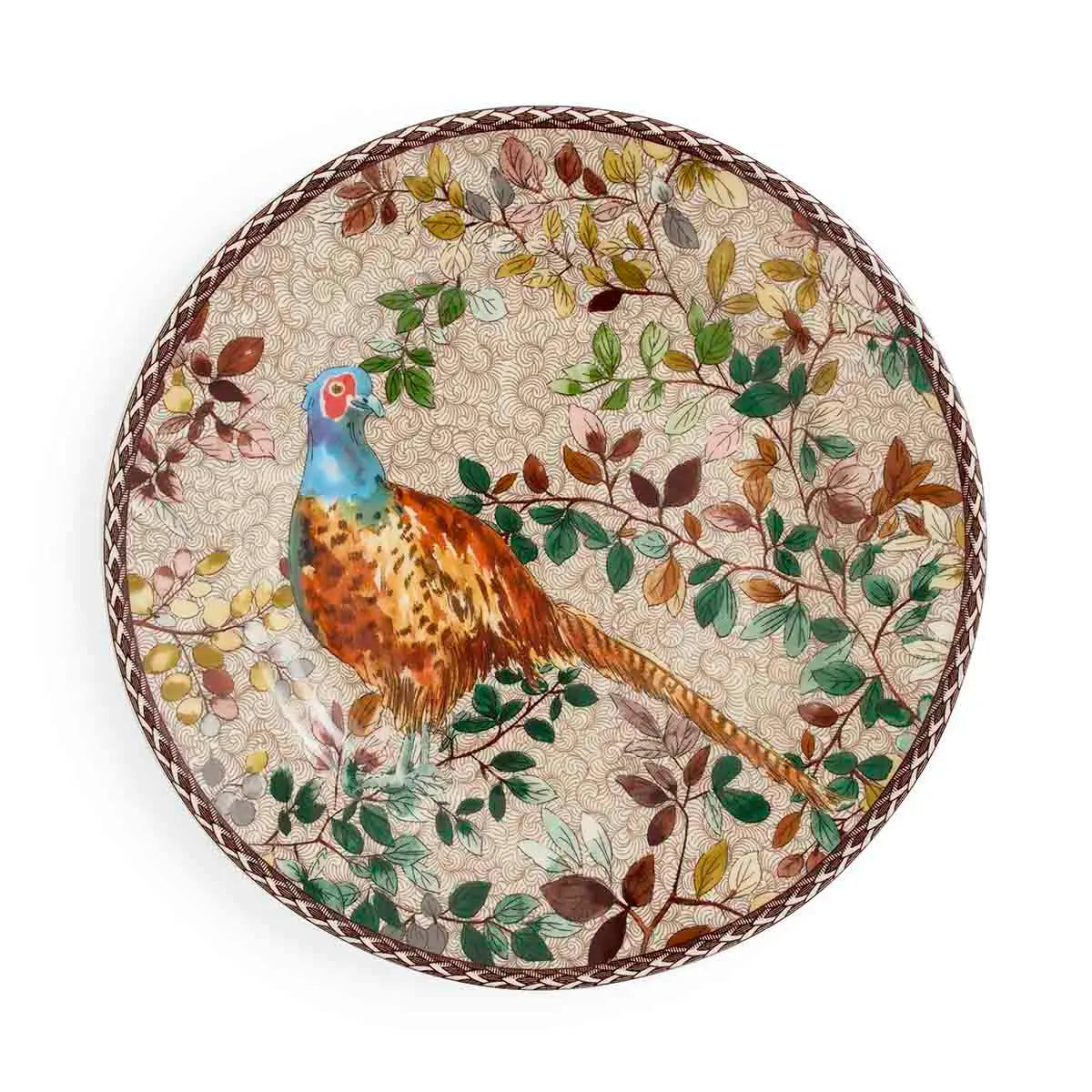 Spode Woodland Accents Salad Plate, 8in Pheasant