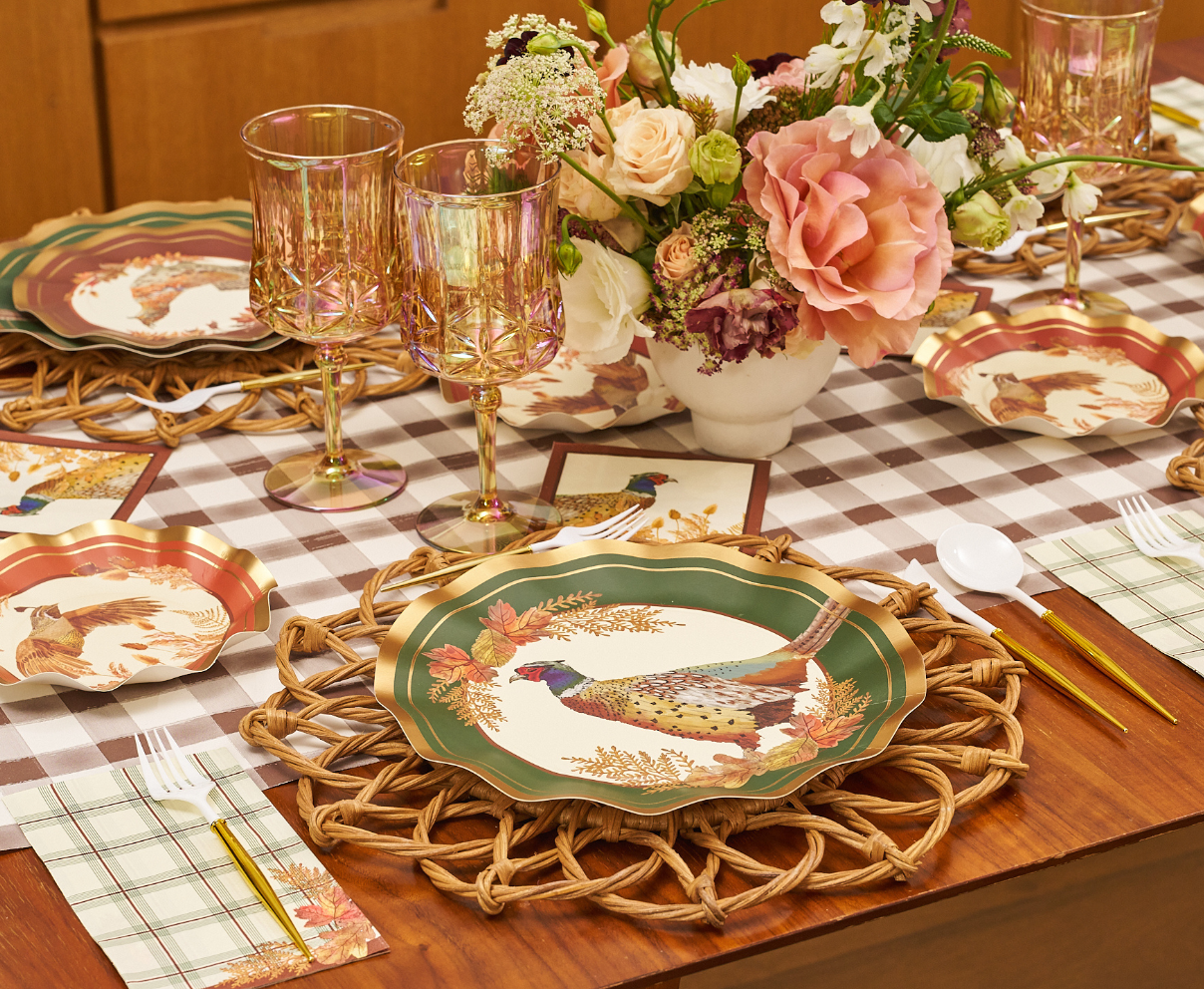 Woodland Harvest Dinner Plates/8pk