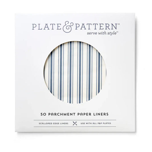 Plate & Pattern Seascape Blue Flat Liner