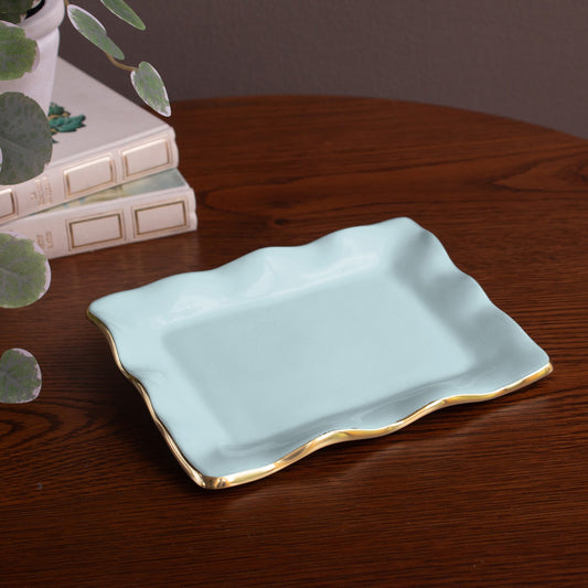 Beatriz Ball Encanto Vento Small Rectangular Tray (Sky Blue)