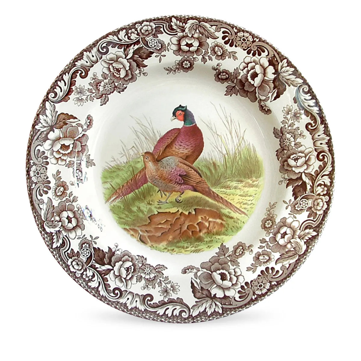 Spode Woodland Dinner Plate, 10.5 In Pheasant
