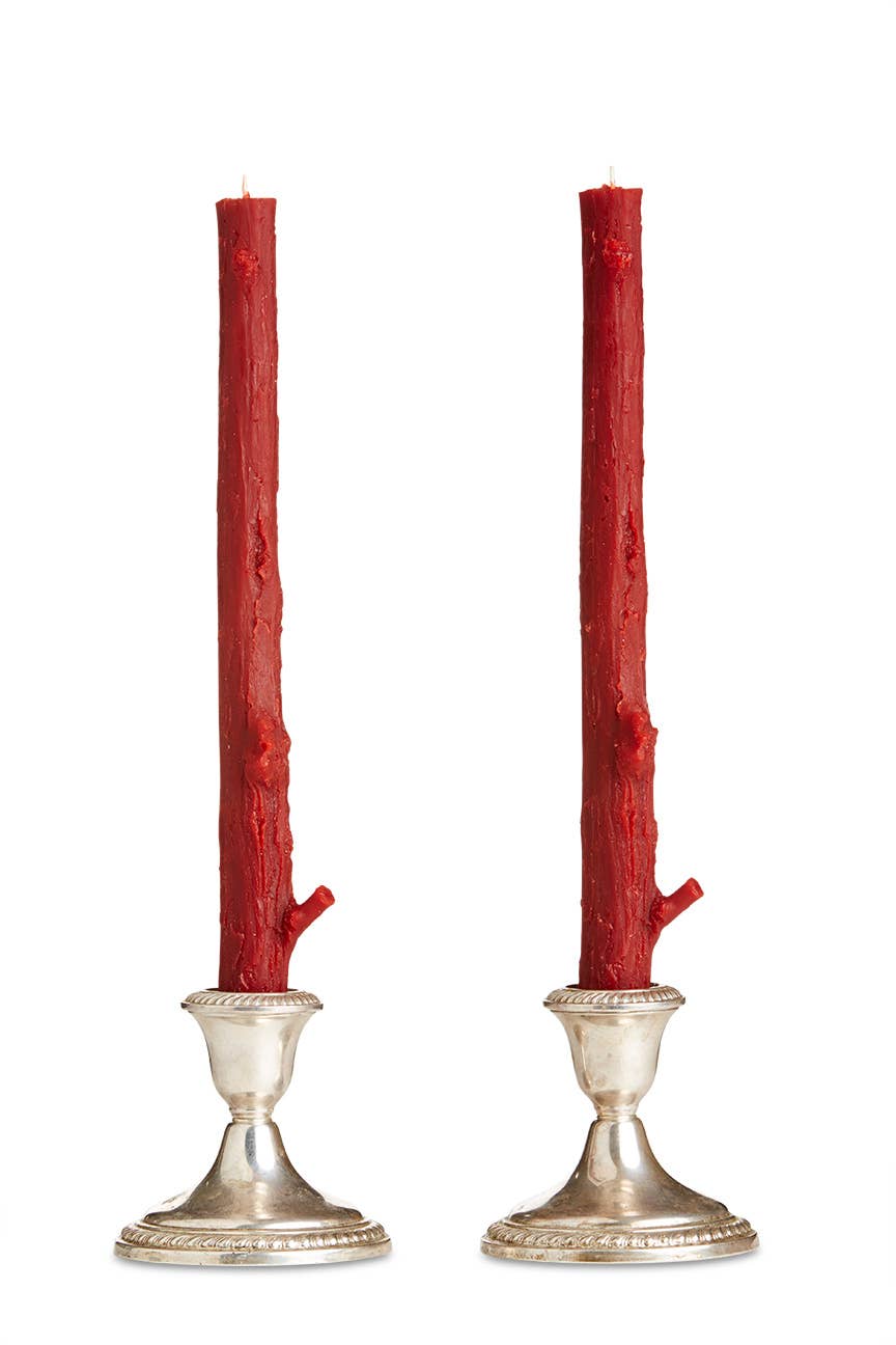 Stick Candles Cedar / Pair