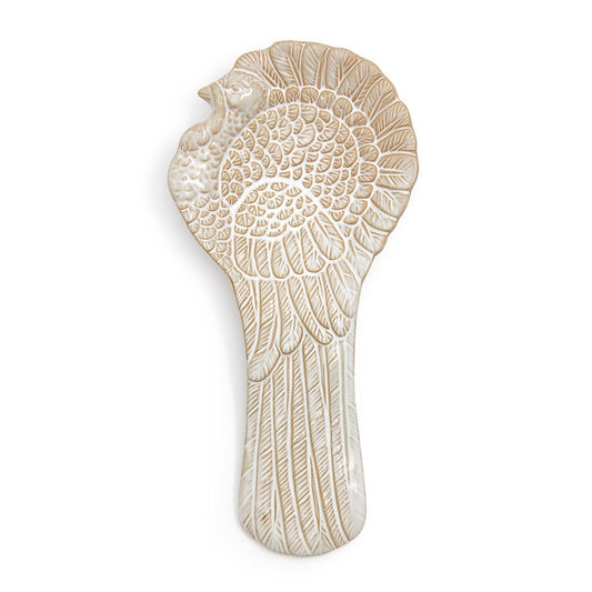 Two's Company Turkey Spoon Rest