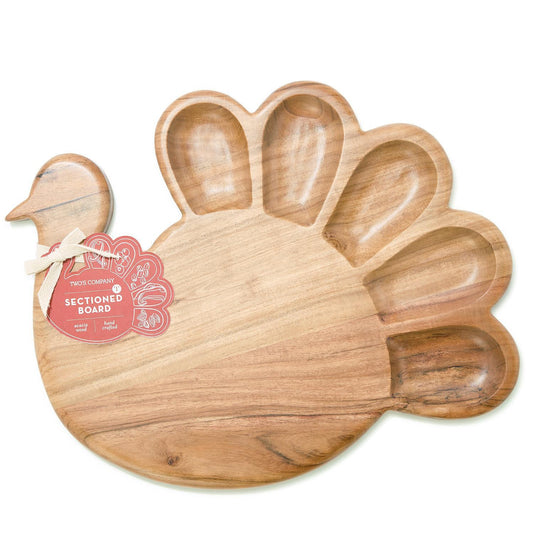 Two's Company Turkey Sectioned Board
