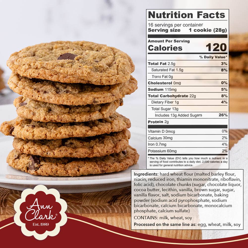 Chocolate Chunk Cookie Mix, 16 oz