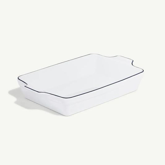 Made In Rectangular Baking Dish - Navy Rim
