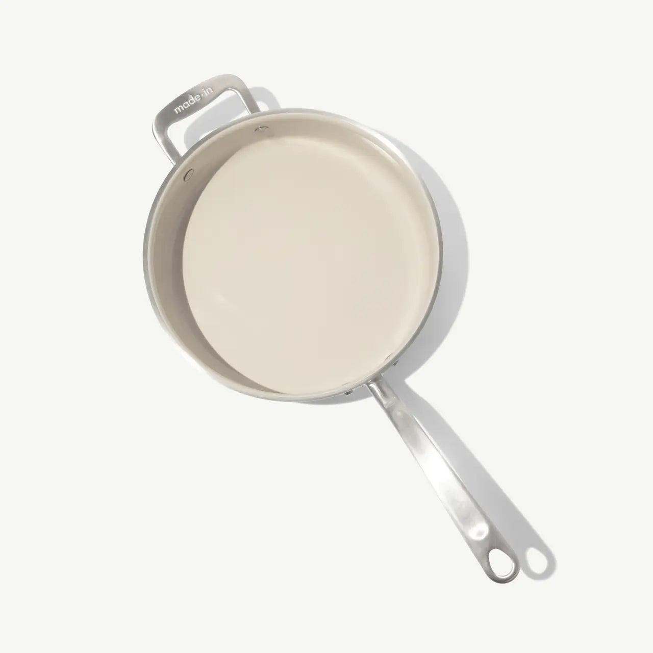 Made In 3.5 Qt CeramiClad Saute Pan - Sand
