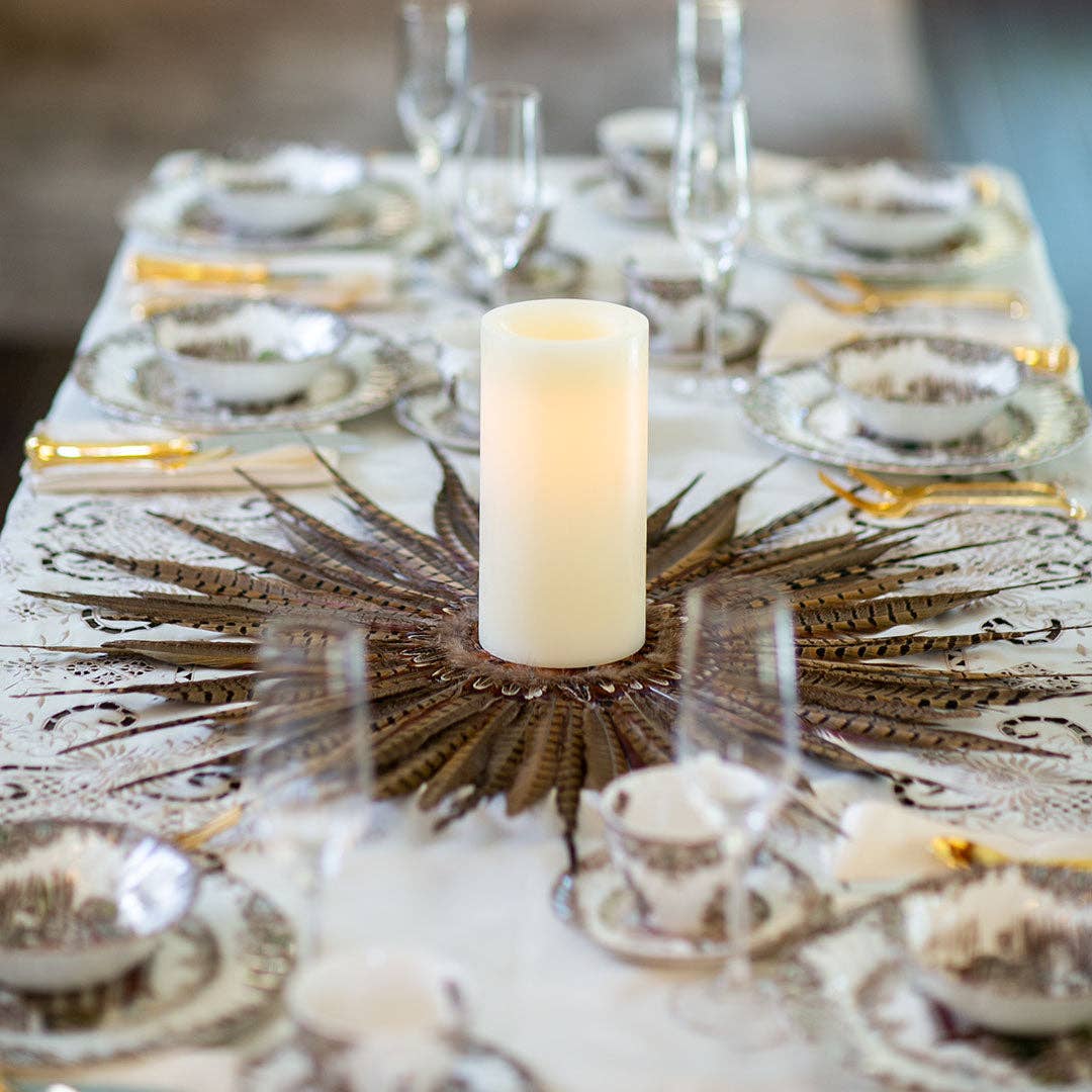 Natural Pheasant Tail Wreath