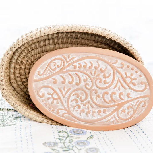 Rahab's Rope Oval Vine Bread Warmer
