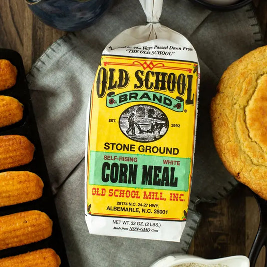 Old School Brand Self-Rising White Corn Meal