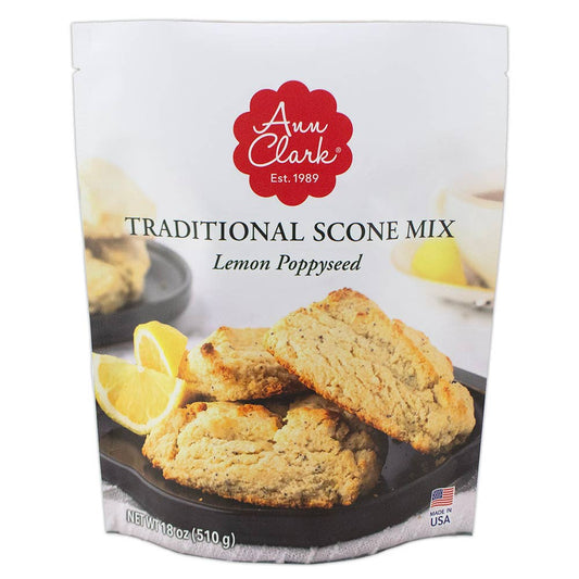 Traditional Lemon Poppyseed Scone Mix, 18 oz